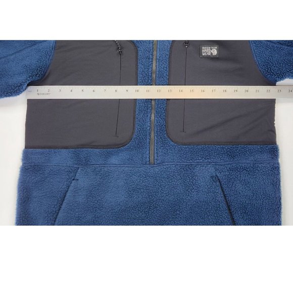 Mountain Hardwear Southpass Hoody Jacket Mens Medium Blue - Picture 4 of 5